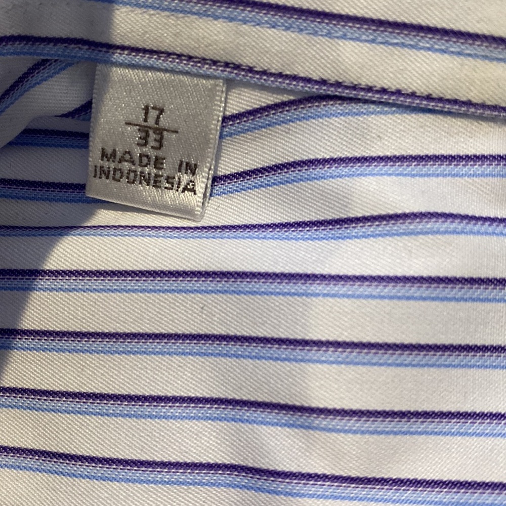 IKE by IKE BEHAR striped button down dress shirt - Picture 4 of 5